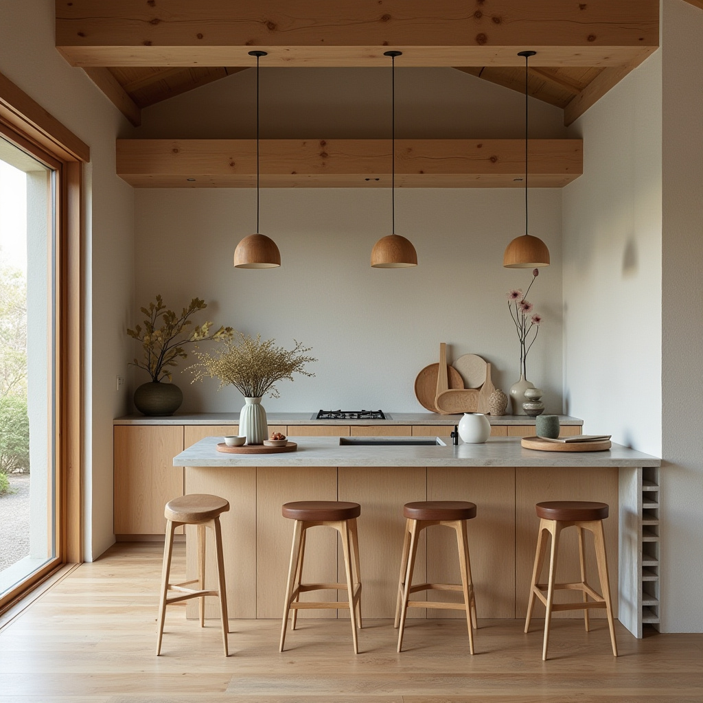 boho open kitchen 34