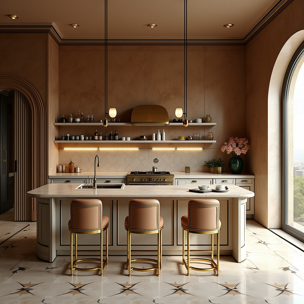 boho open kitchen 35