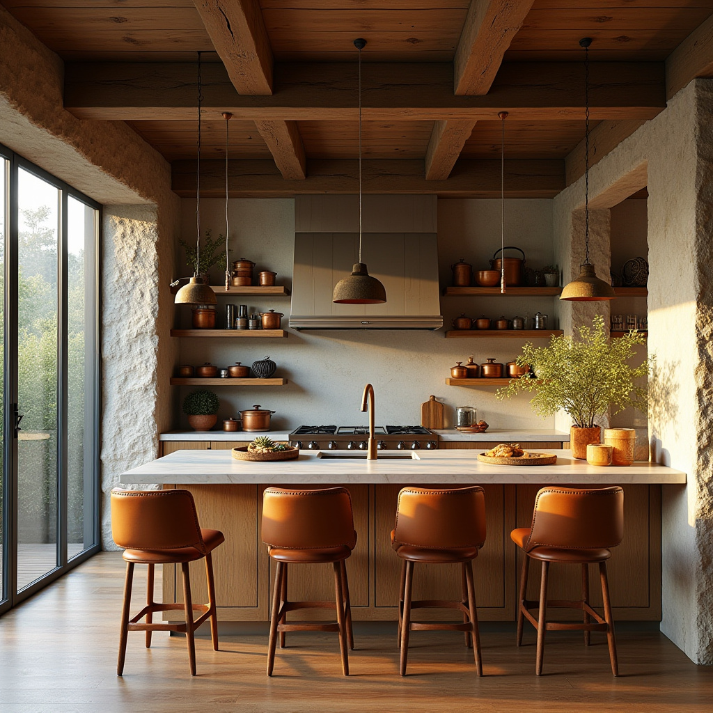 boho open kitchen 9