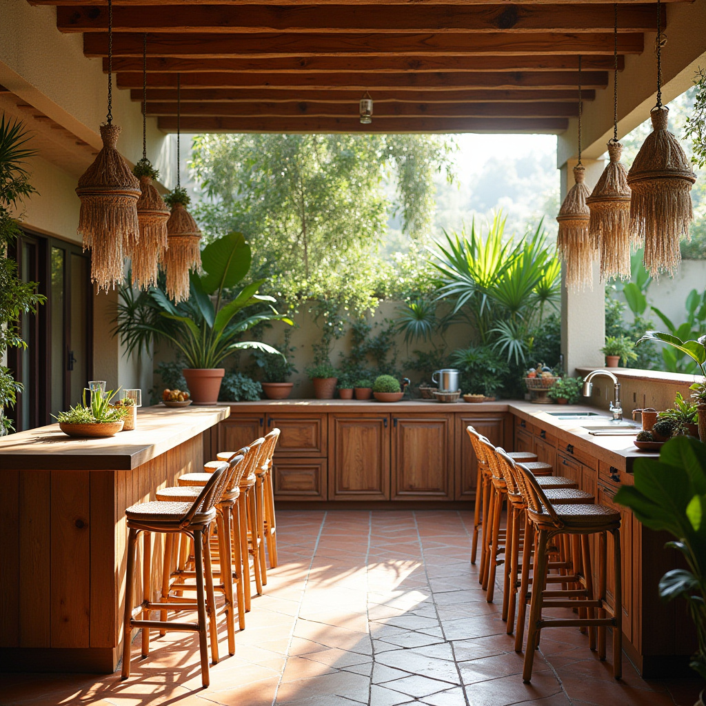 boho outdoor kitchen 2