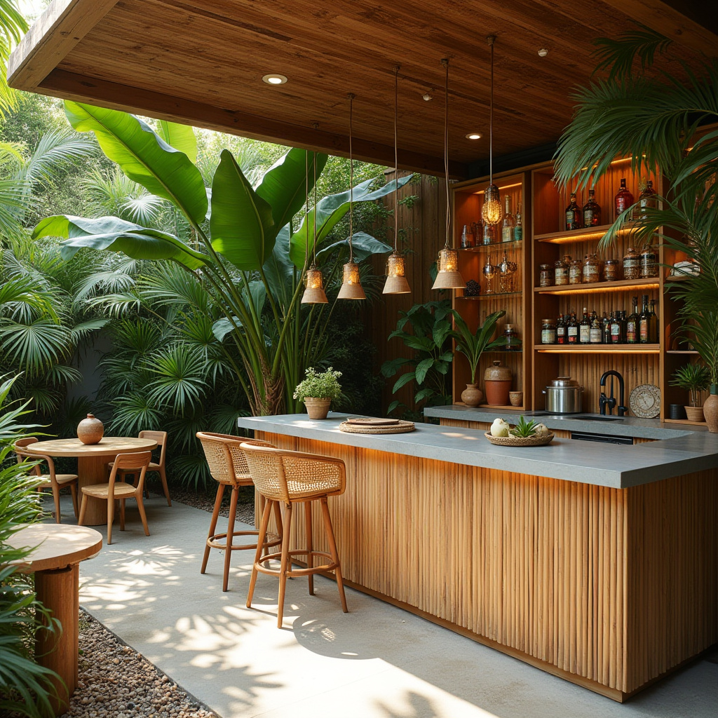 boho outdoor kitchen 5