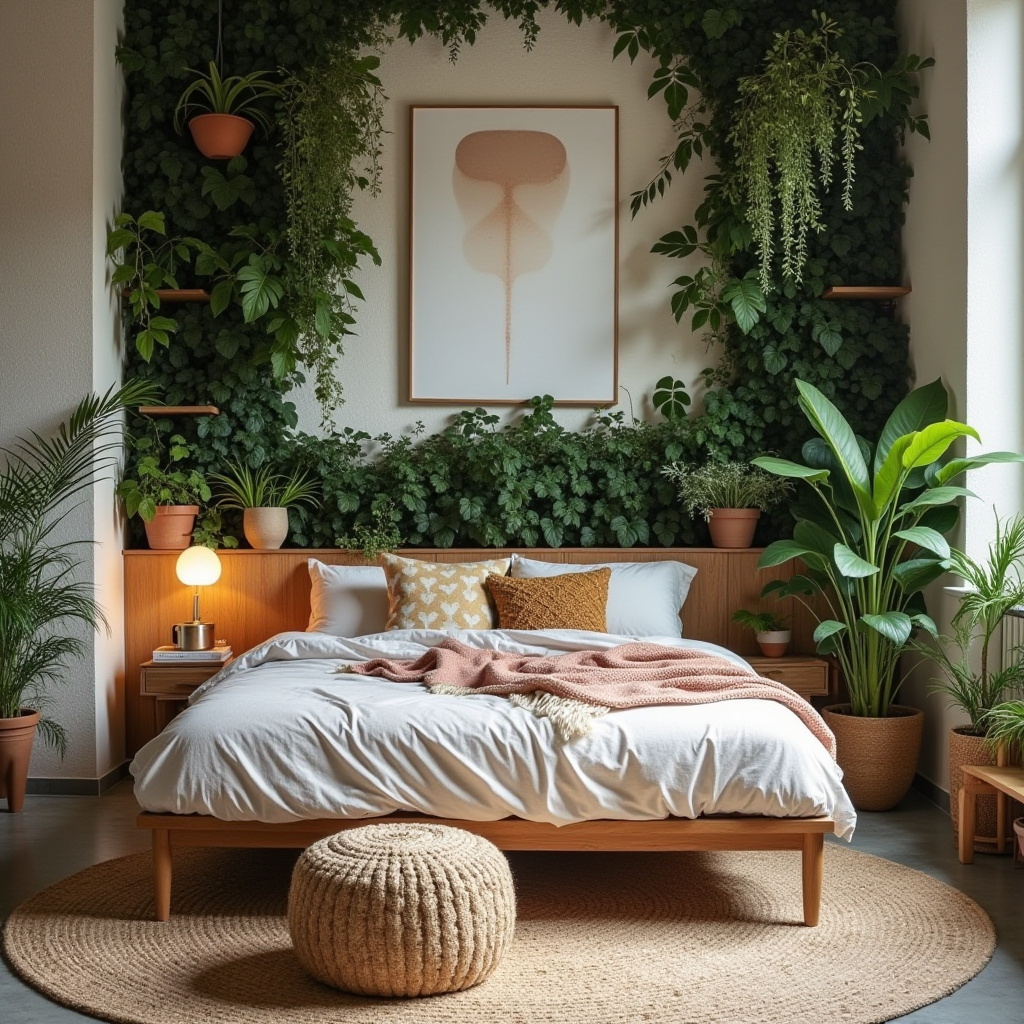 boho style bedroom 27