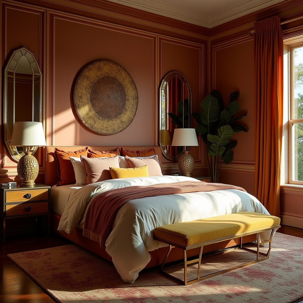 boho style bedroom 29