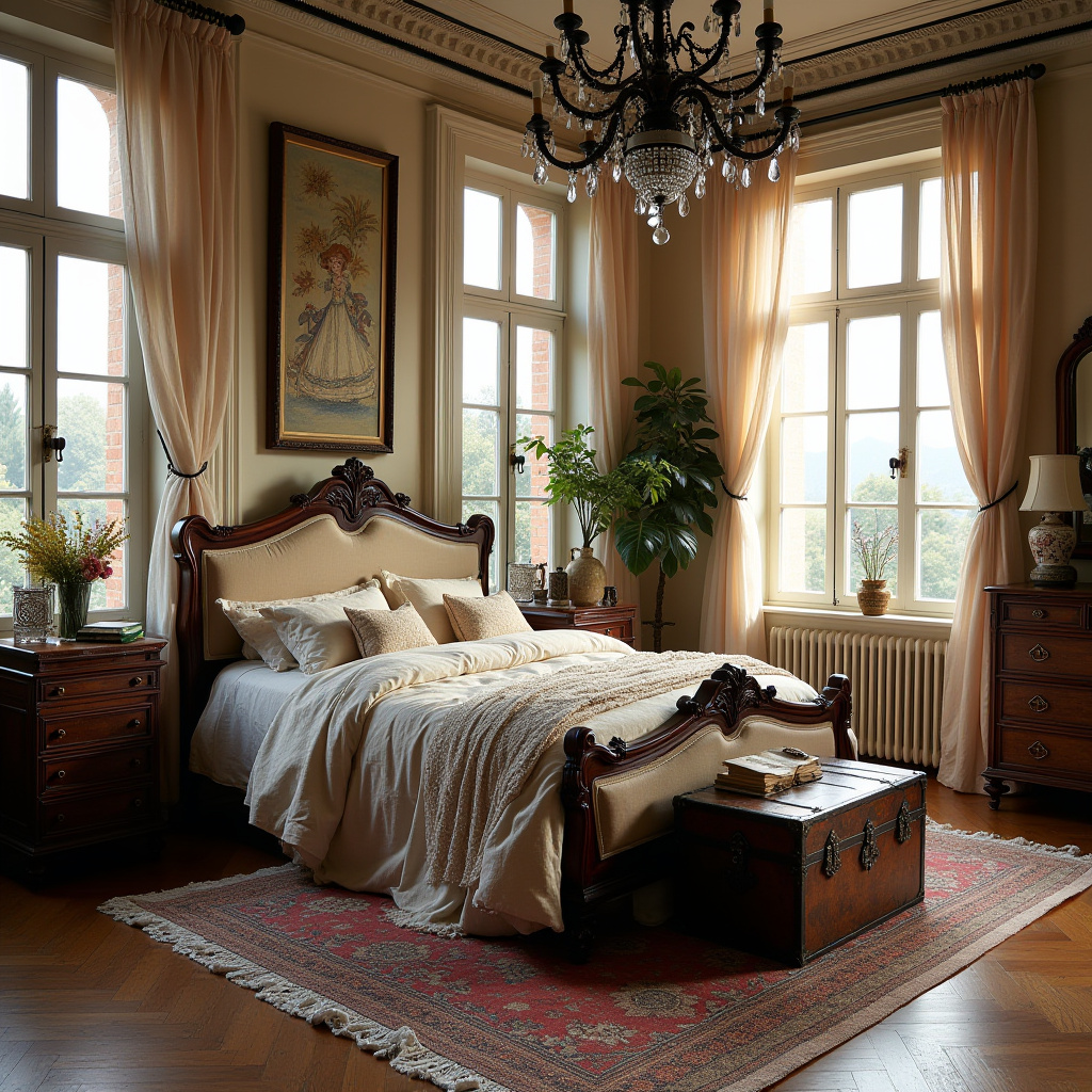 boho style bedroom 37