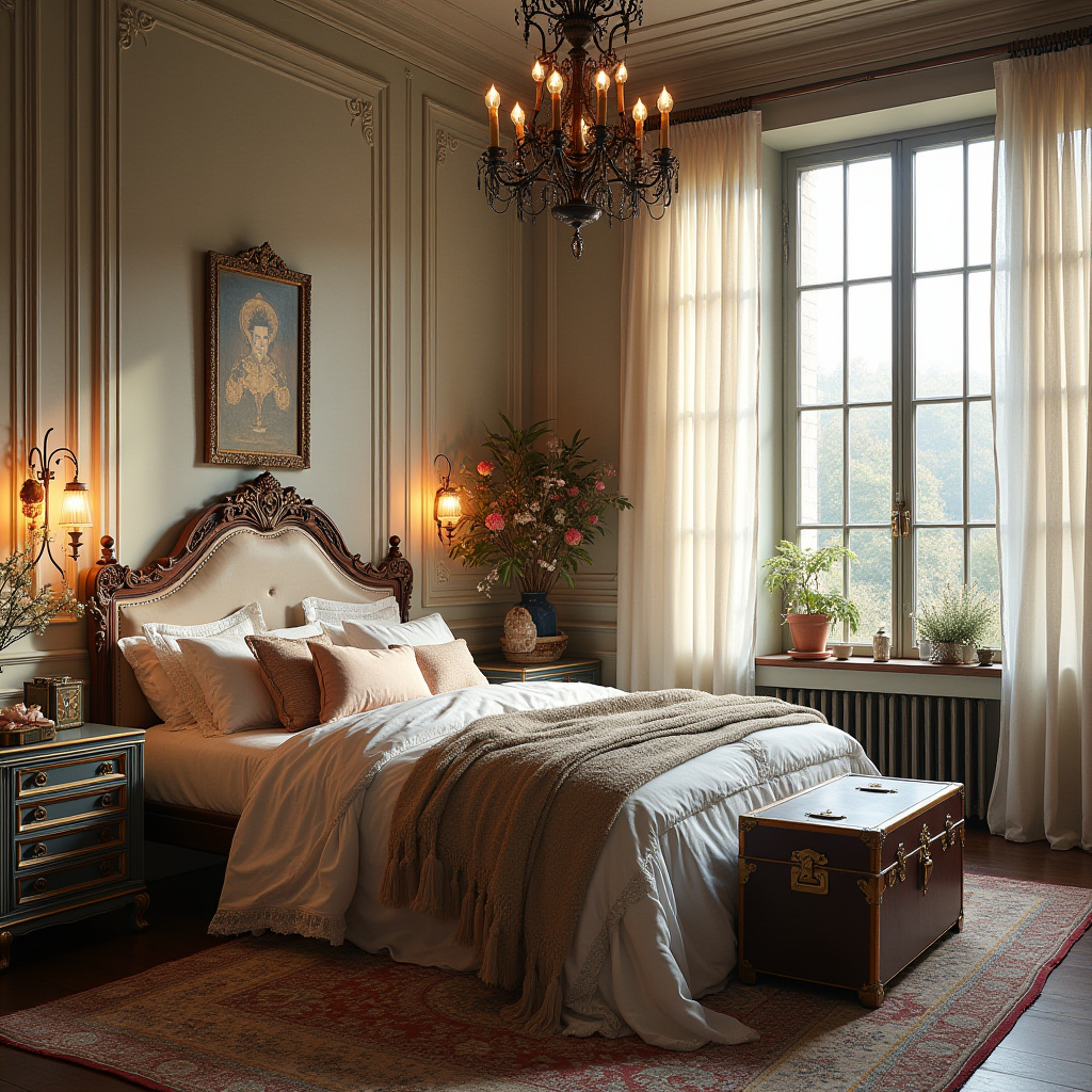 boho style bedroom 38