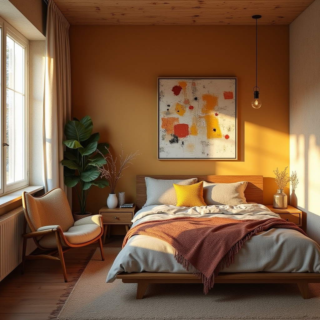 boho style bedroom 39