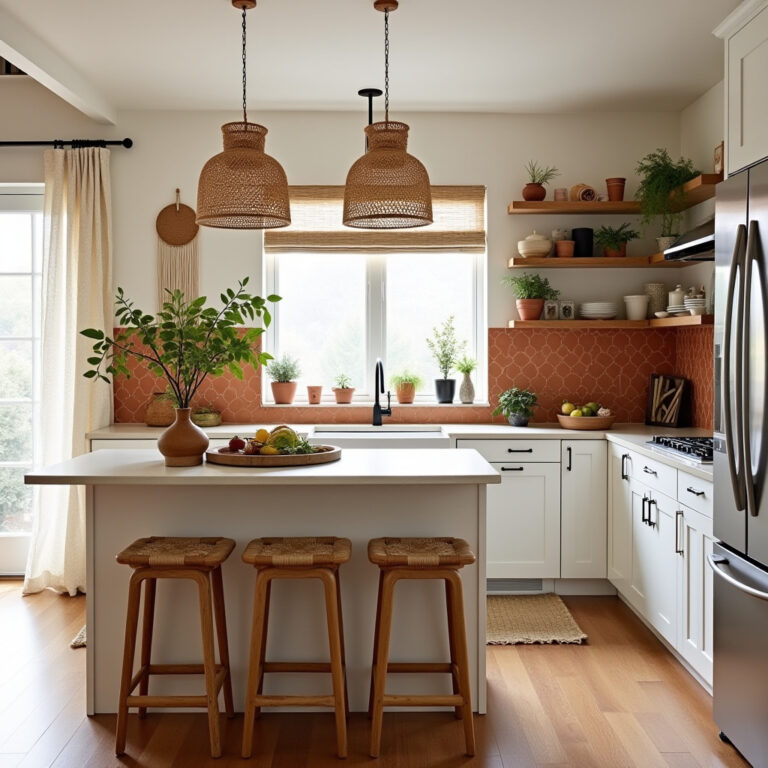 boho style kitchen 1