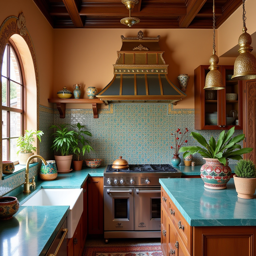 boho style kitchen 12