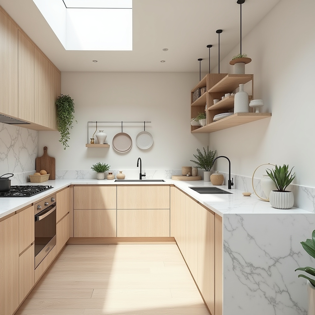 boho style kitchen 16