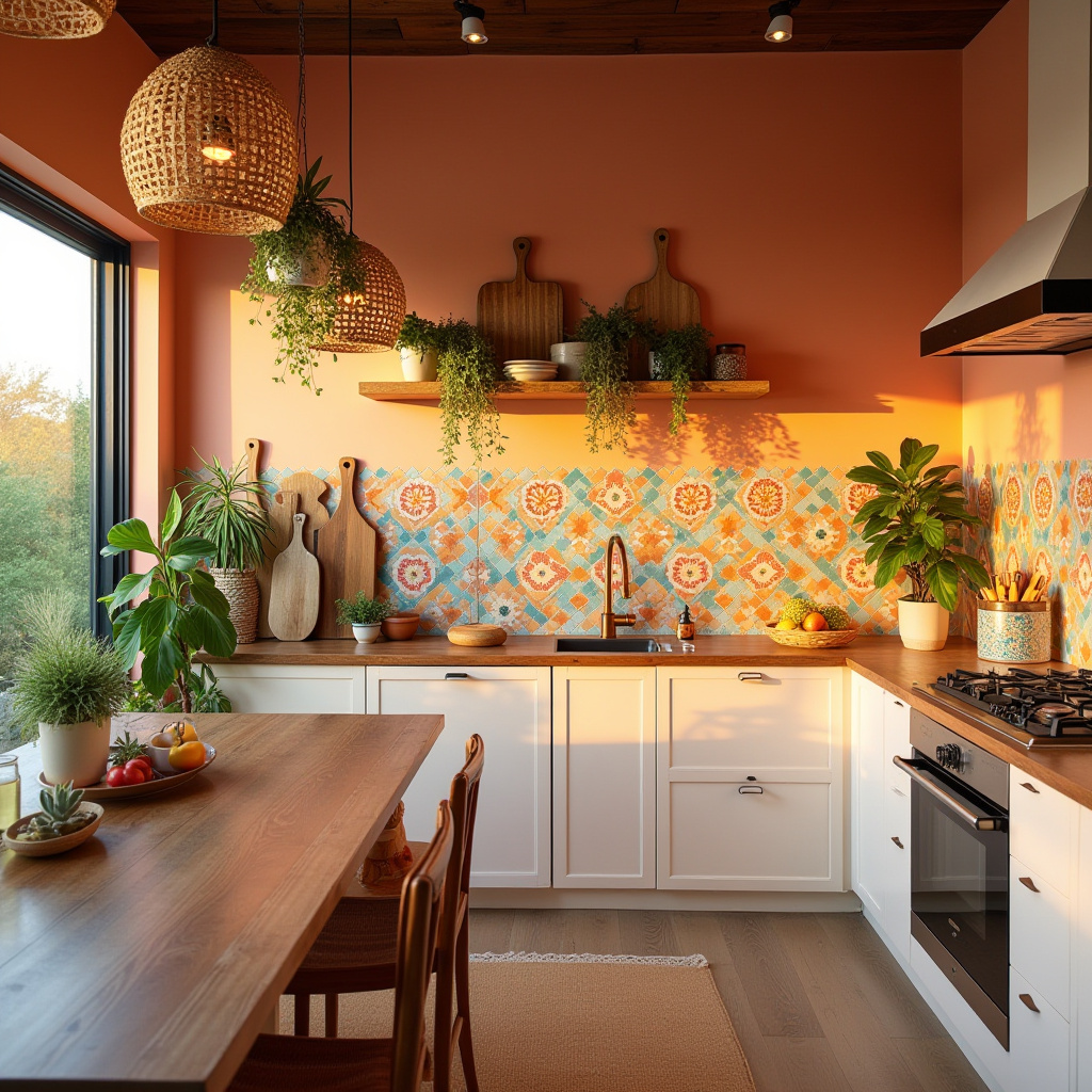 boho style kitchen 17
