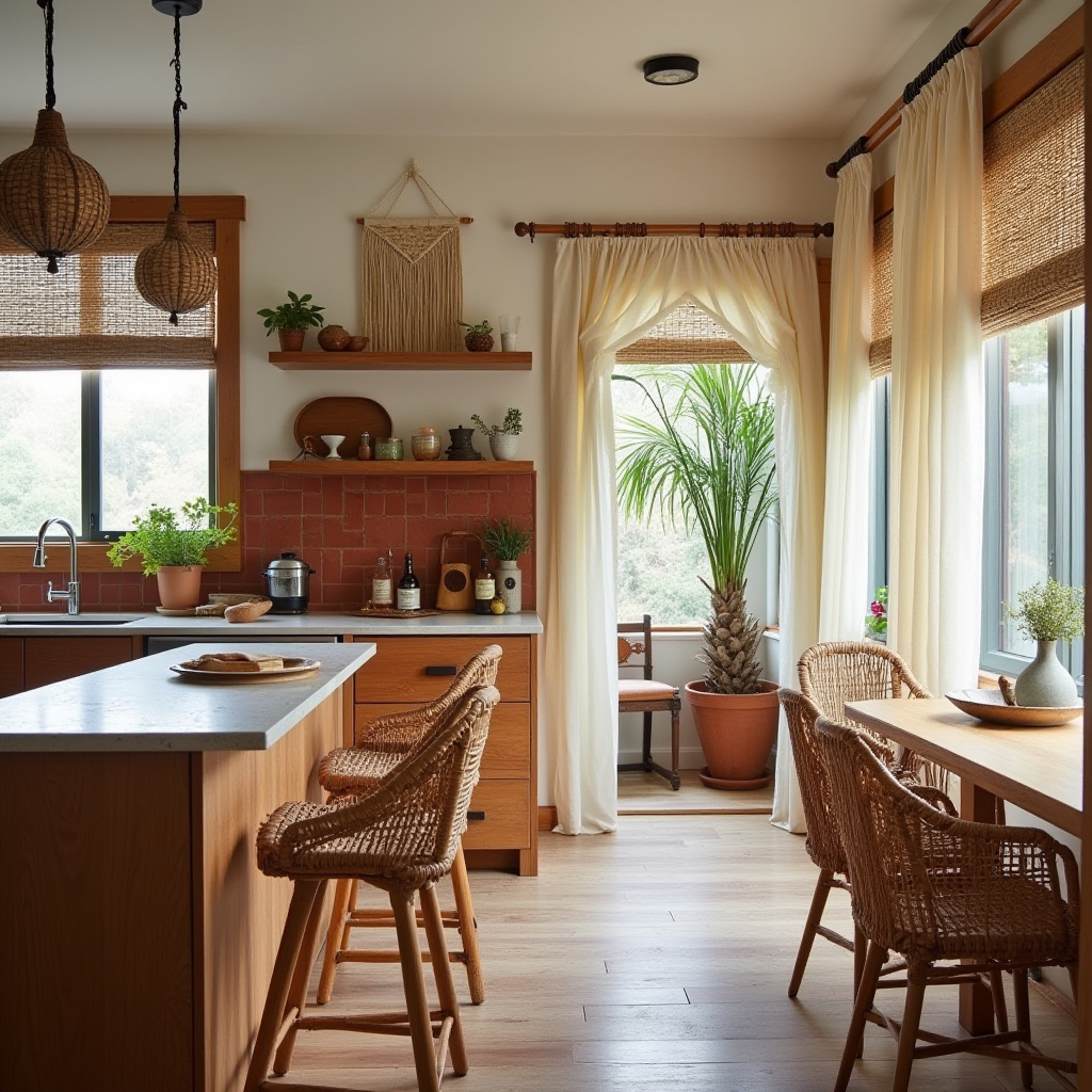 boho style kitchen 2
