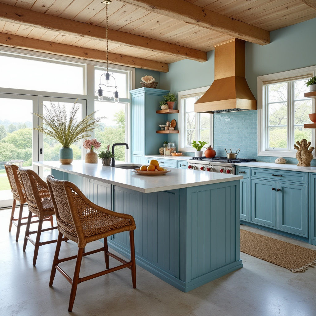 boho style kitchen 25