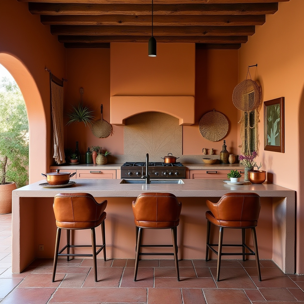 boho style kitchen 30