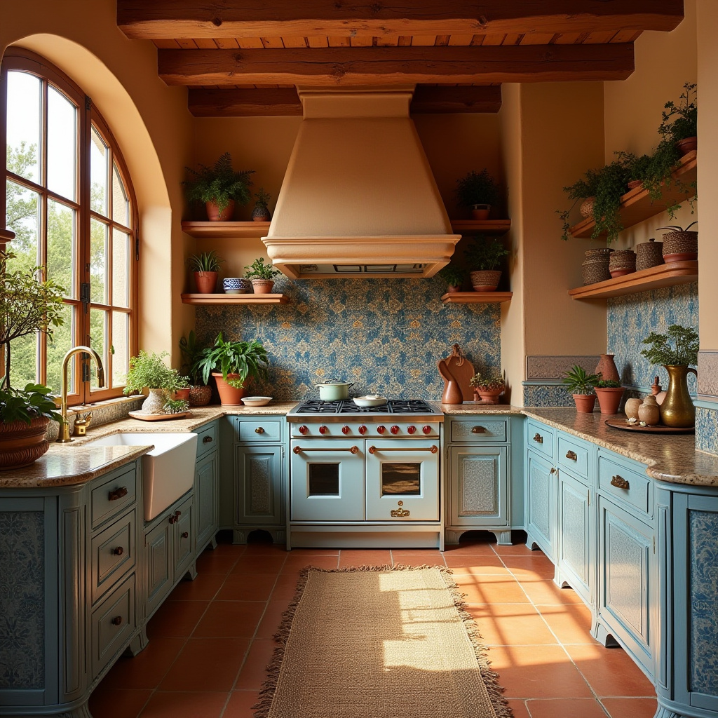 boho style kitchen 39