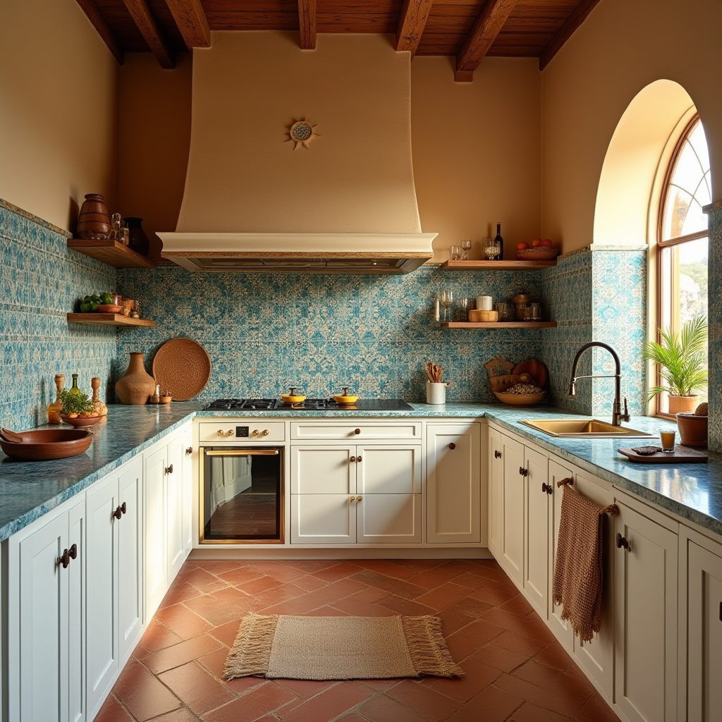 boho style kitchen 40