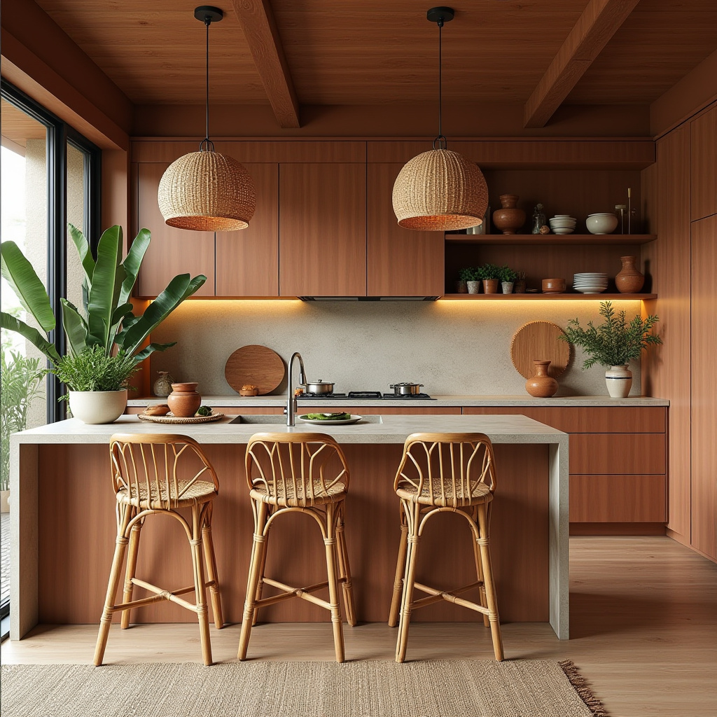boho style kitchen 6
