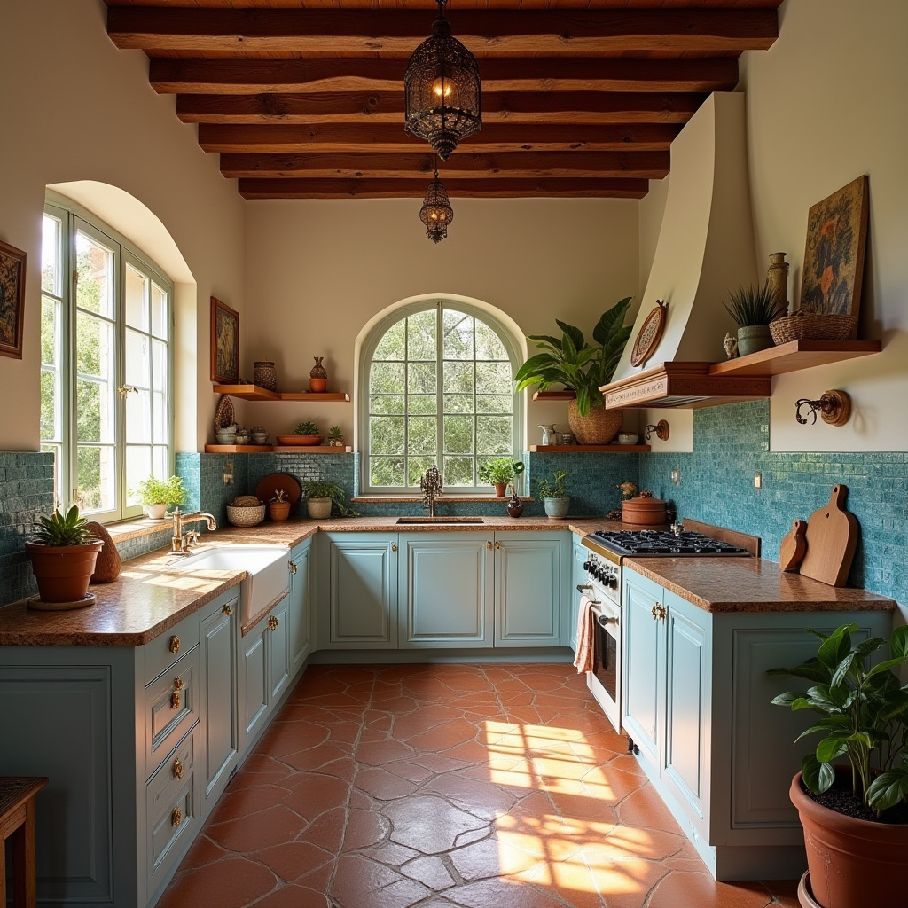 boho style kitchen 8