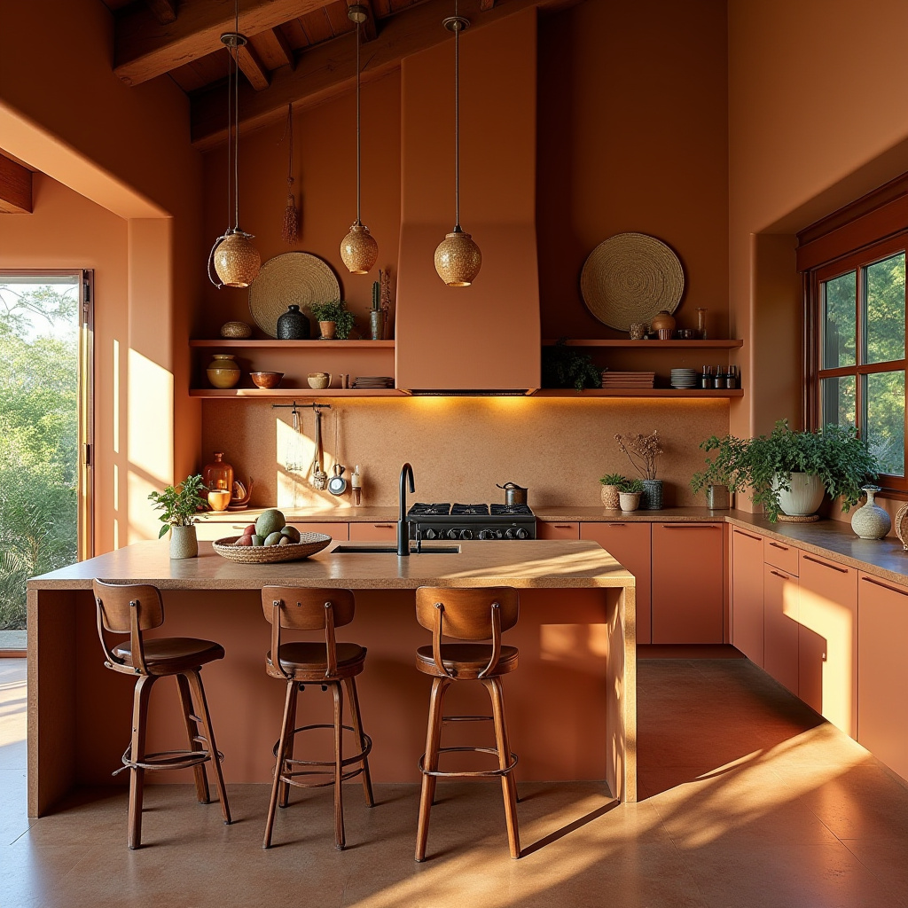 boho style kitchen decor 12