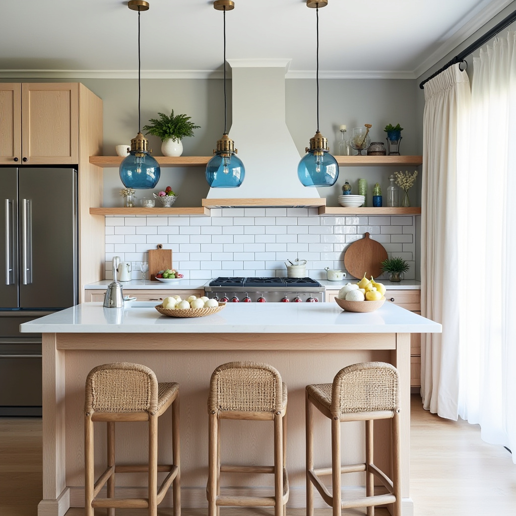 boho style kitchen decor 13