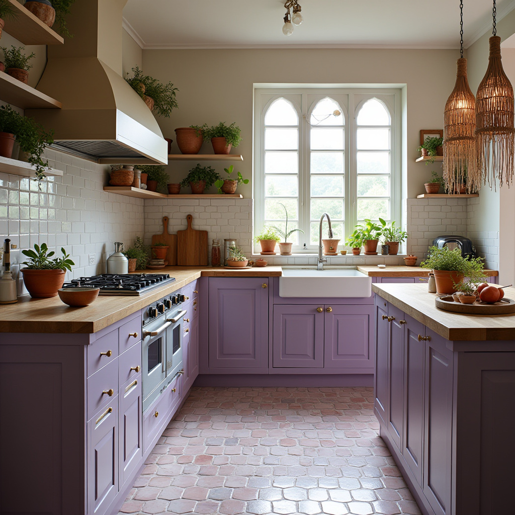 boho style kitchen decor 16