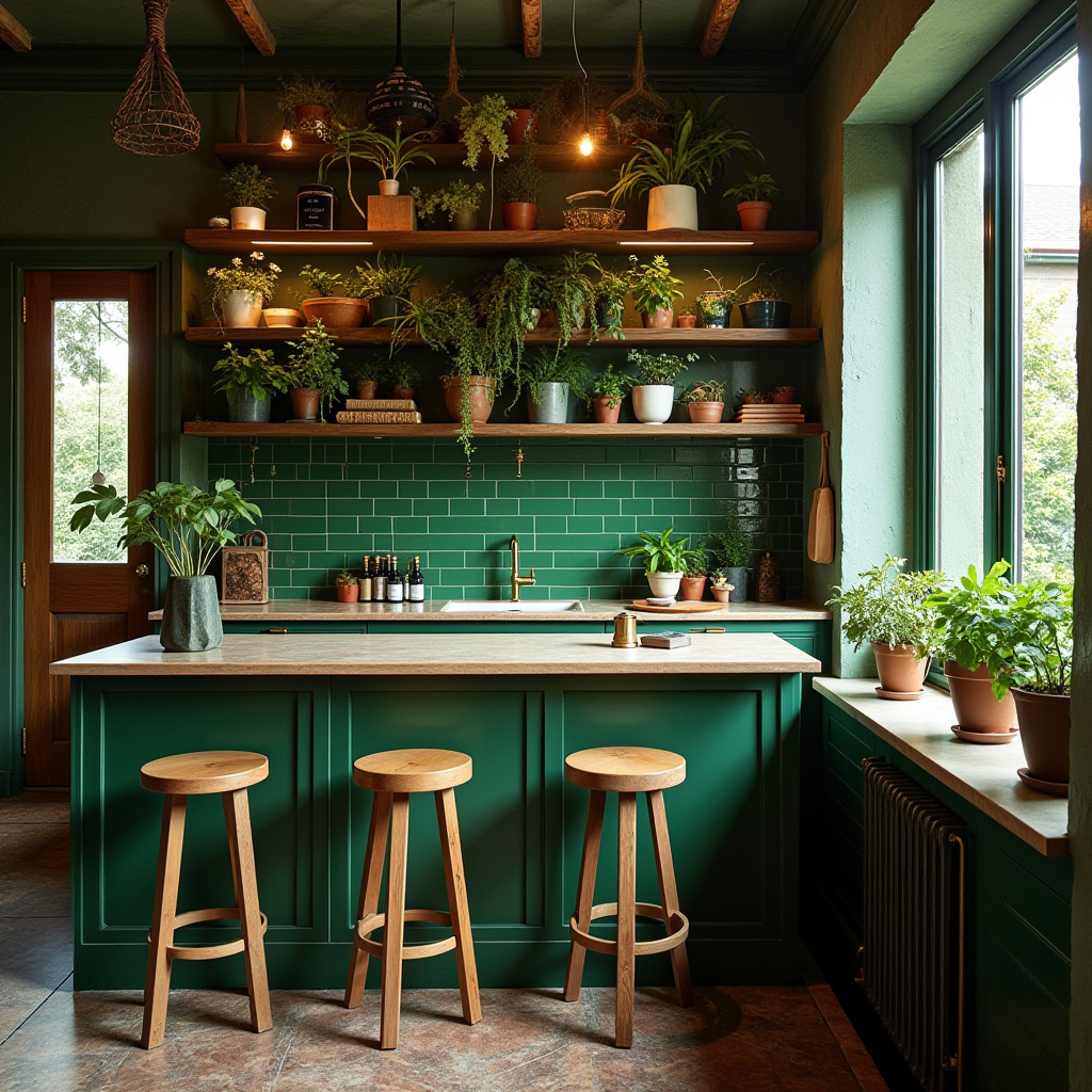 boho style kitchen decor 17