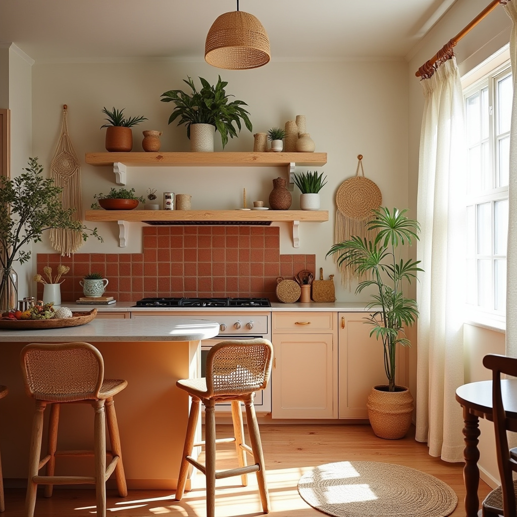 boho style kitchen decor 2