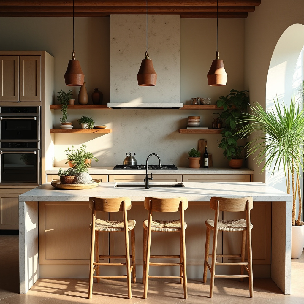 boho style kitchen decor 26