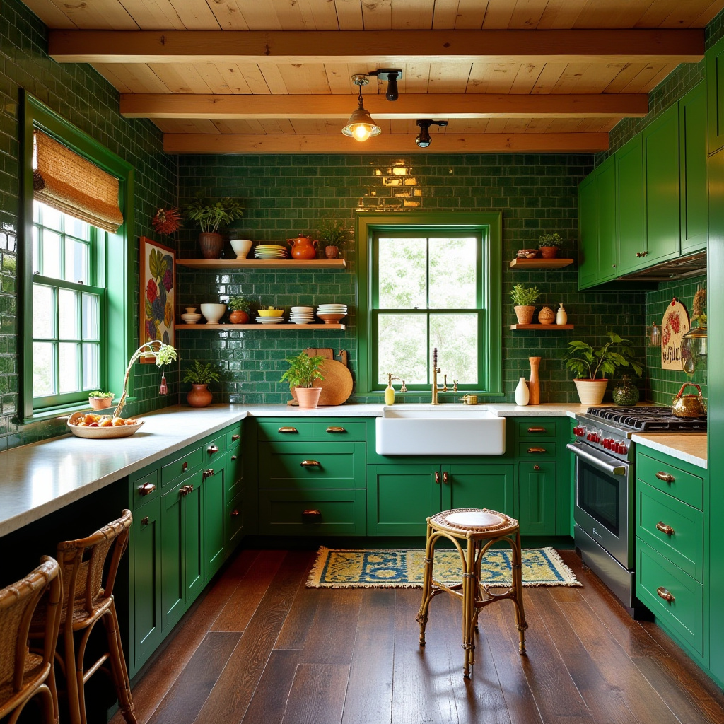 boho style kitchen decor 28
