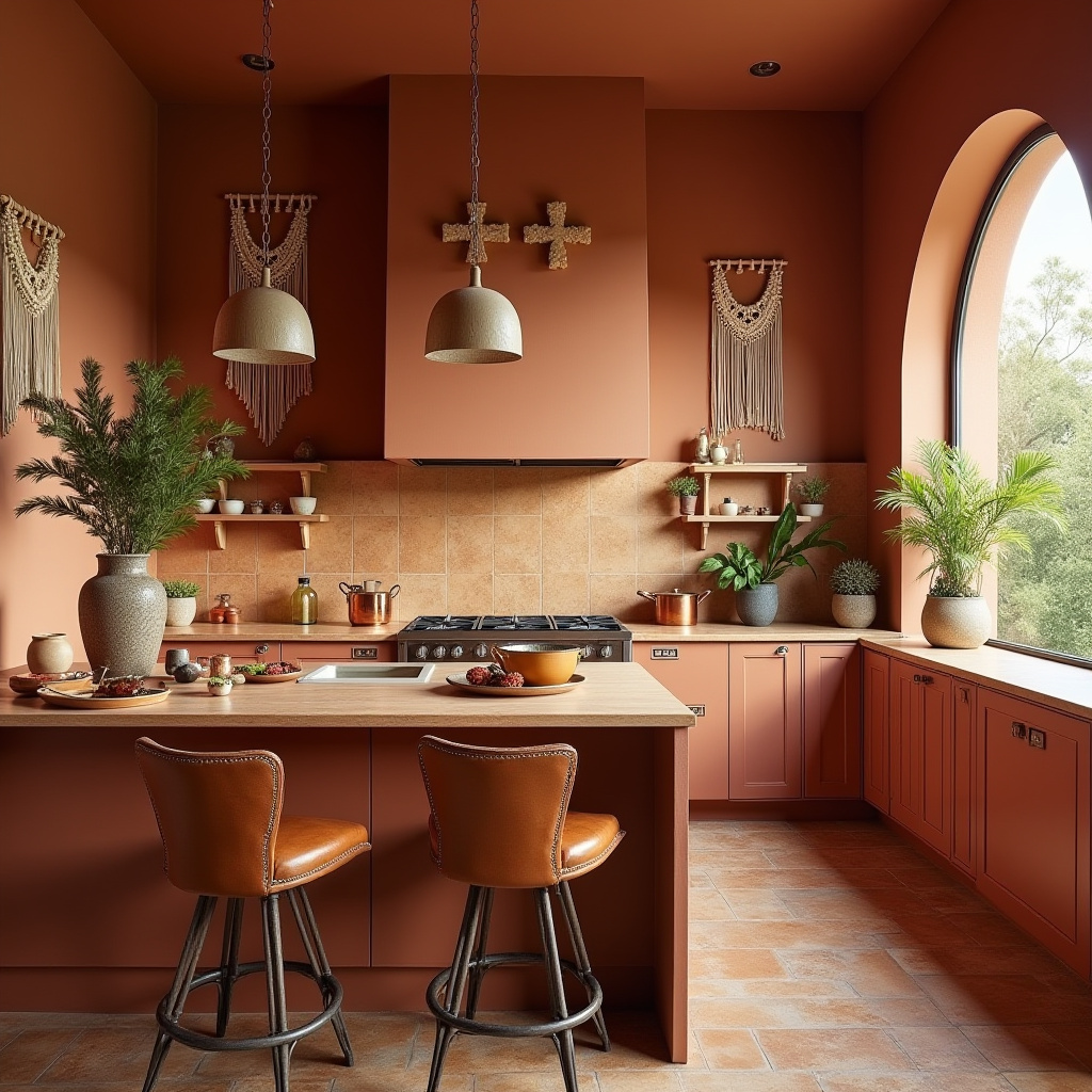 boho style kitchen decor 29
