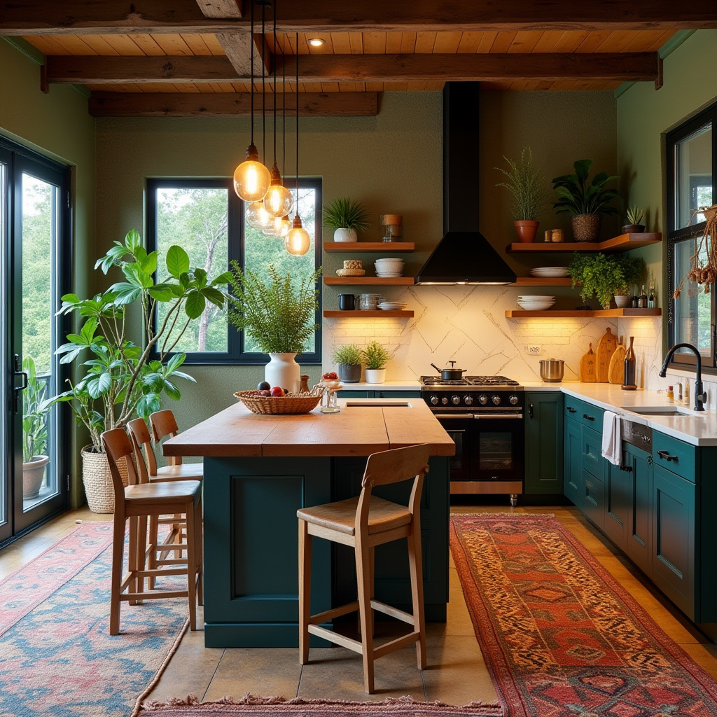 boho style kitchen decor 3