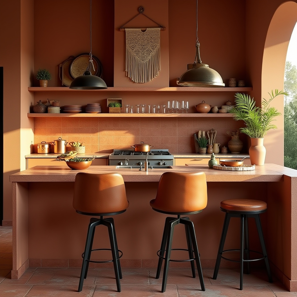 boho style kitchen decor 30