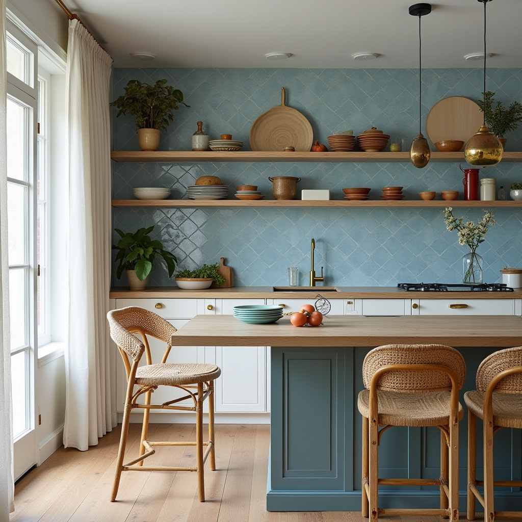 boho style kitchen decor 32
