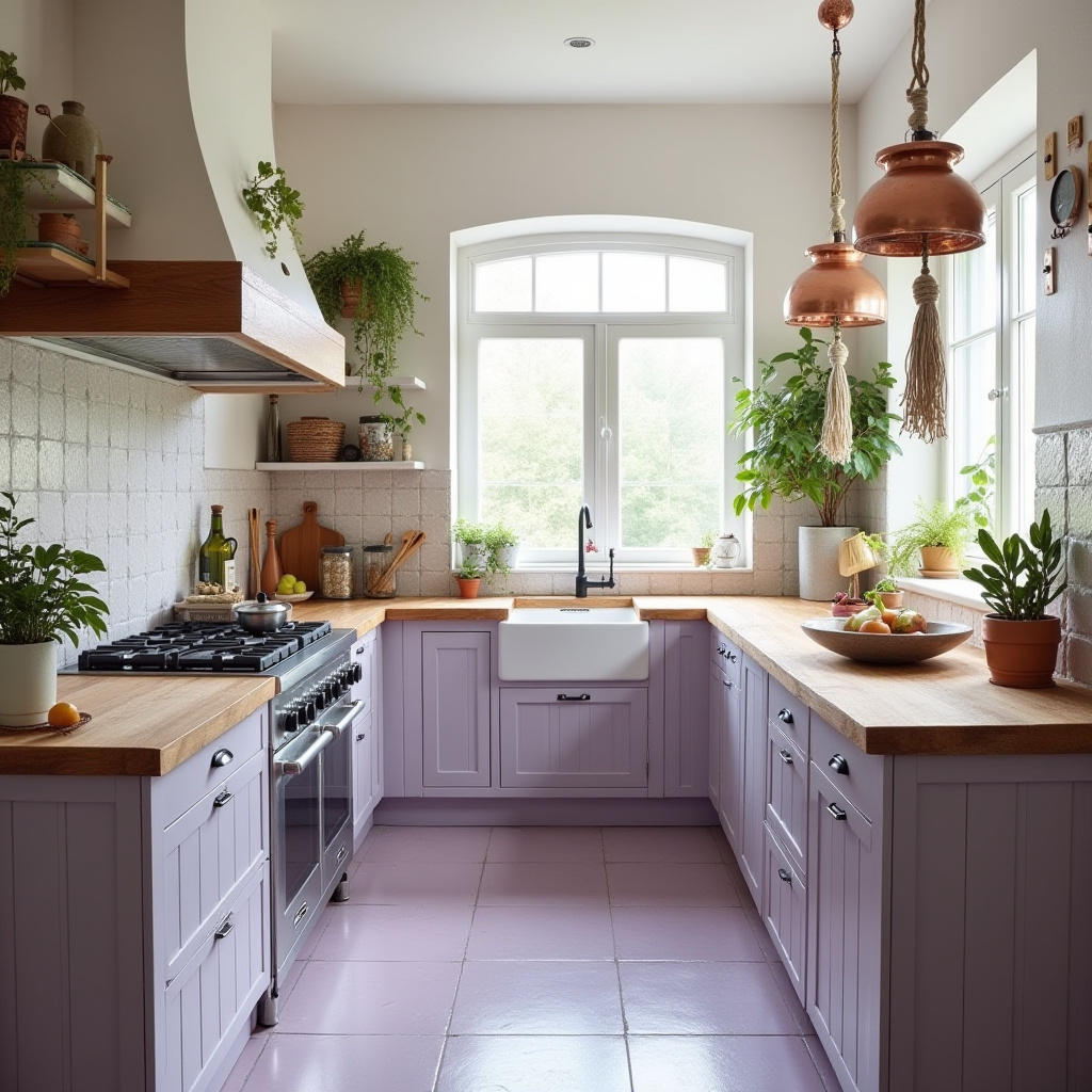 boho style kitchen decor 34