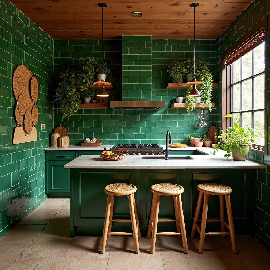 boho style kitchen decor 35