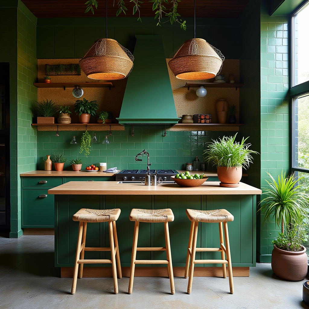boho style kitchen decor 36