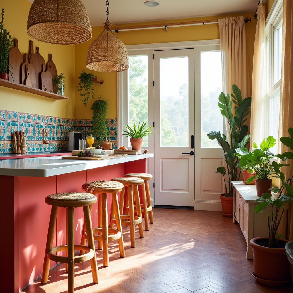 boho style kitchen decor 9