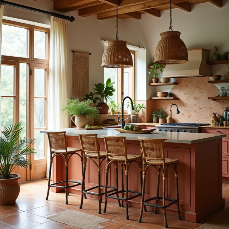 boho style kitchen ideas 1