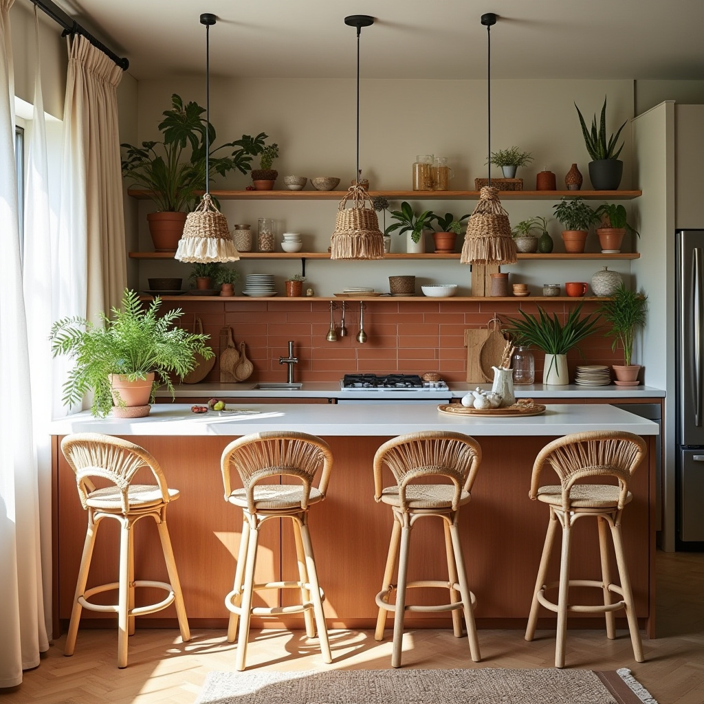 boho style kitchen ideas 2