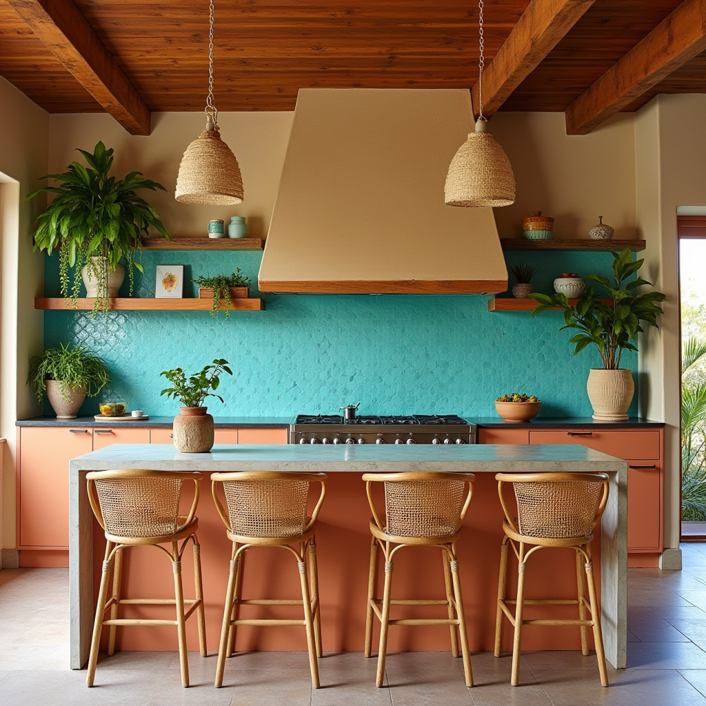 boho style kitchen ideas 30