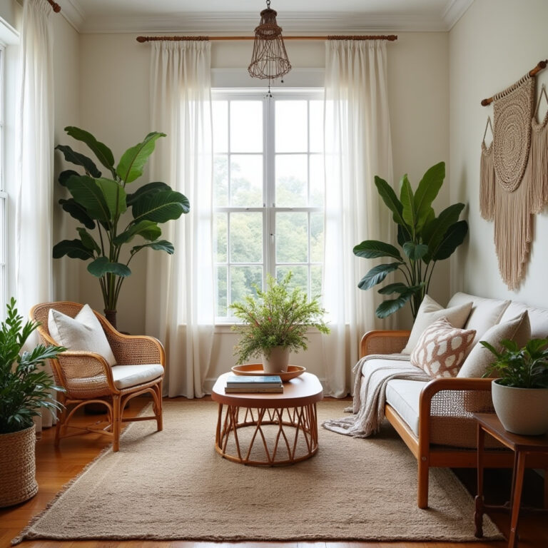 boho style living room 1