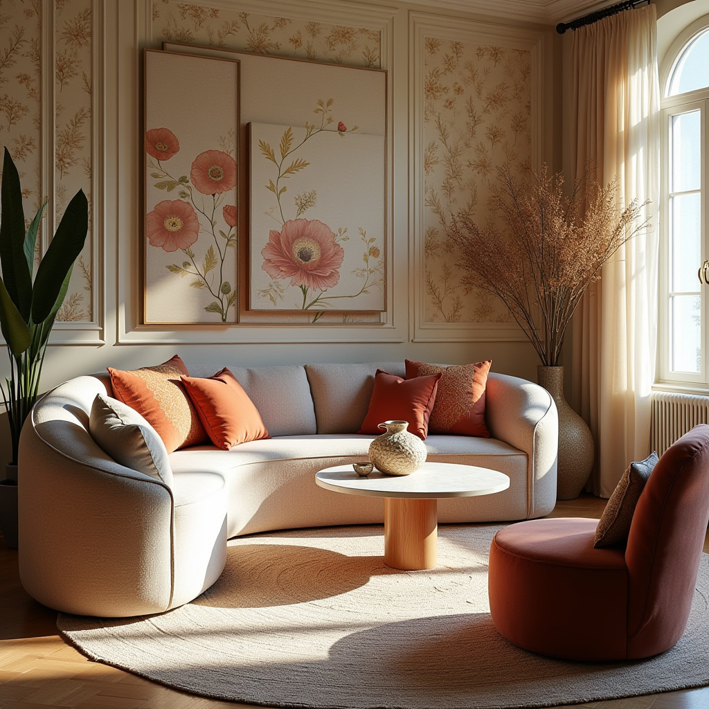 boho style living room 15