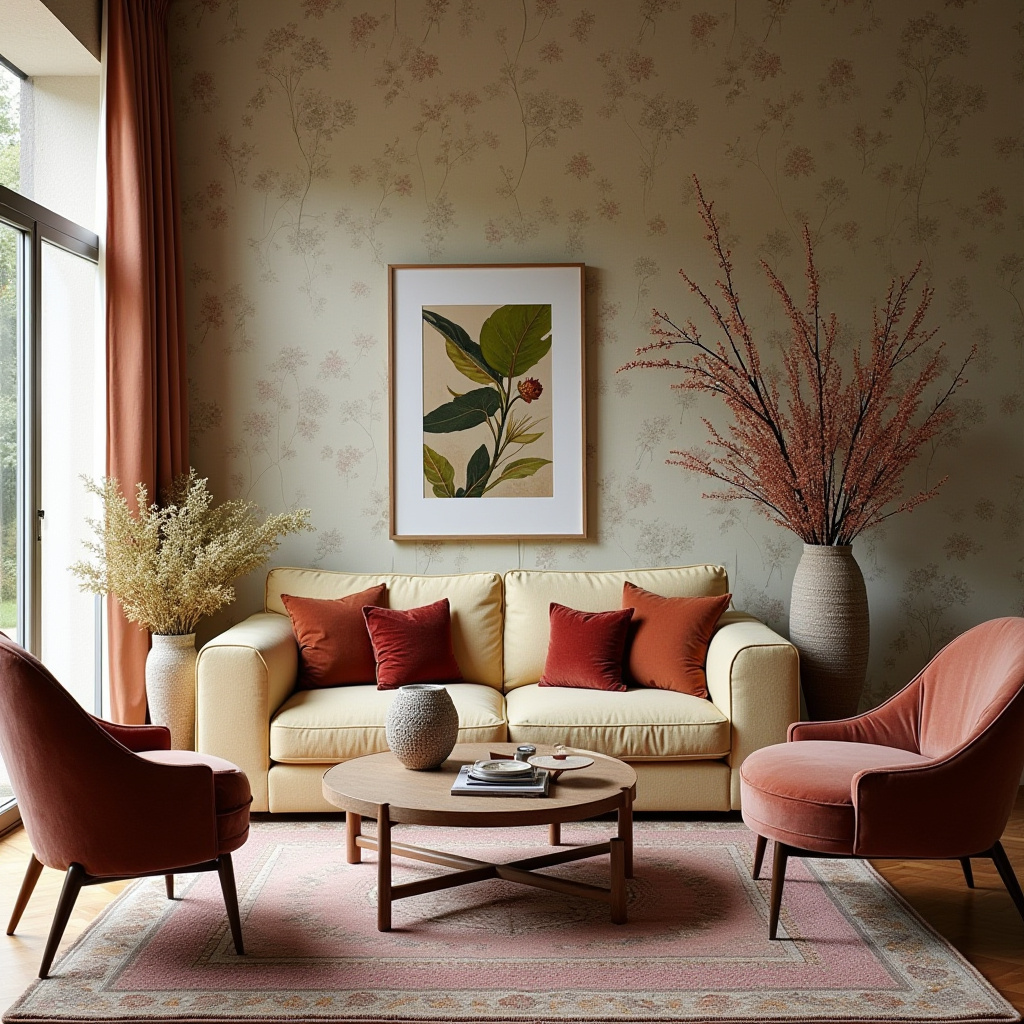 boho style living room 16