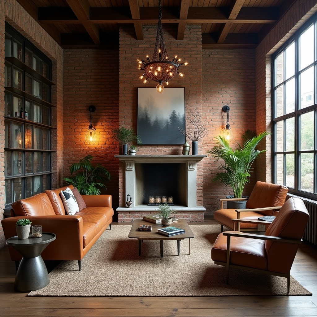 boho style living room 22