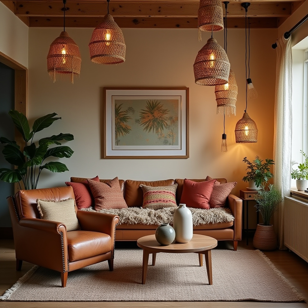 boho style living room 3