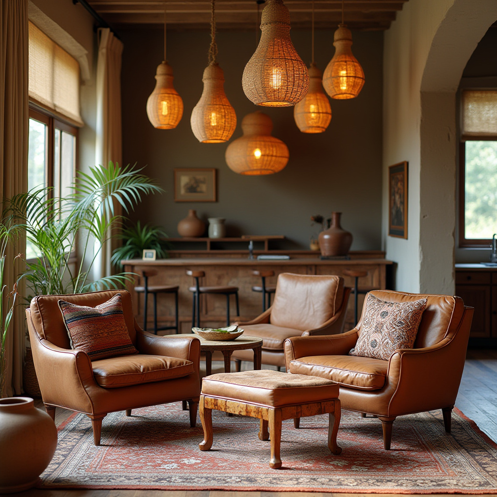 boho style living room 4