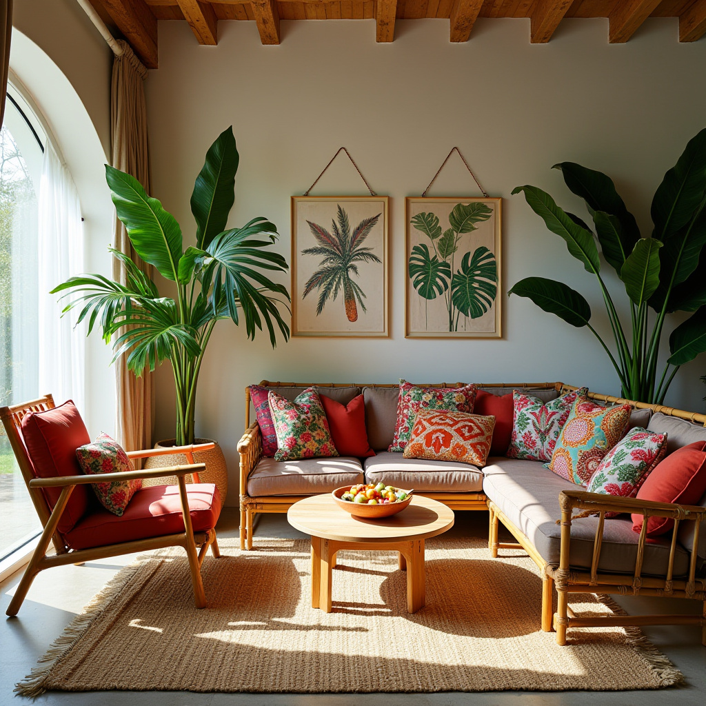 boho style living room 5