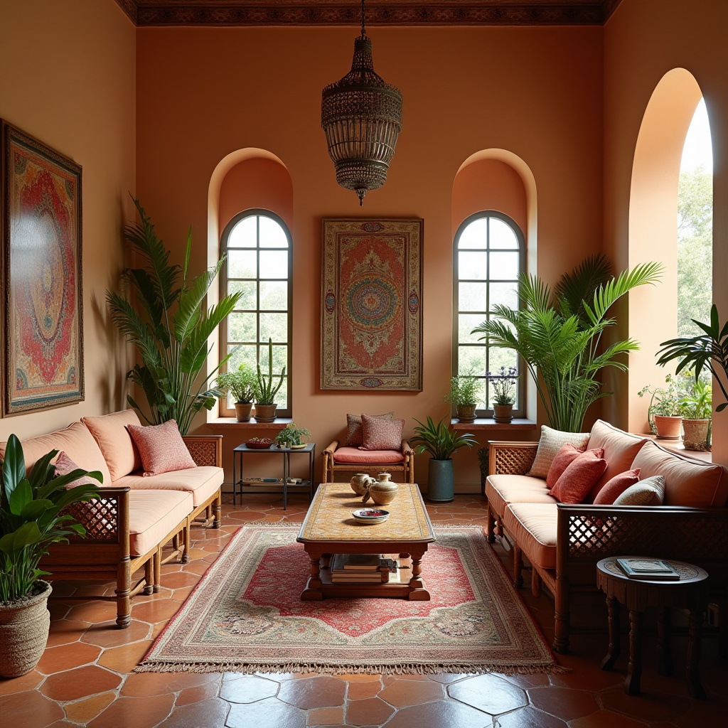 boho style living room 8
