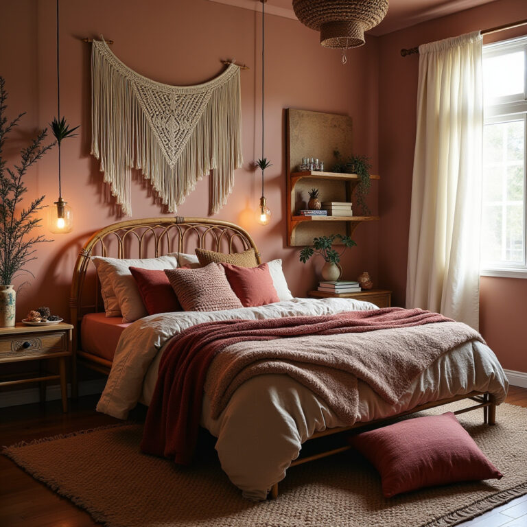 boho teen bedroom 1