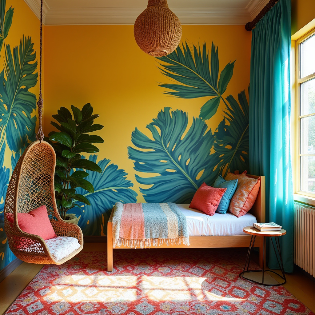 boho teen bedroom 23