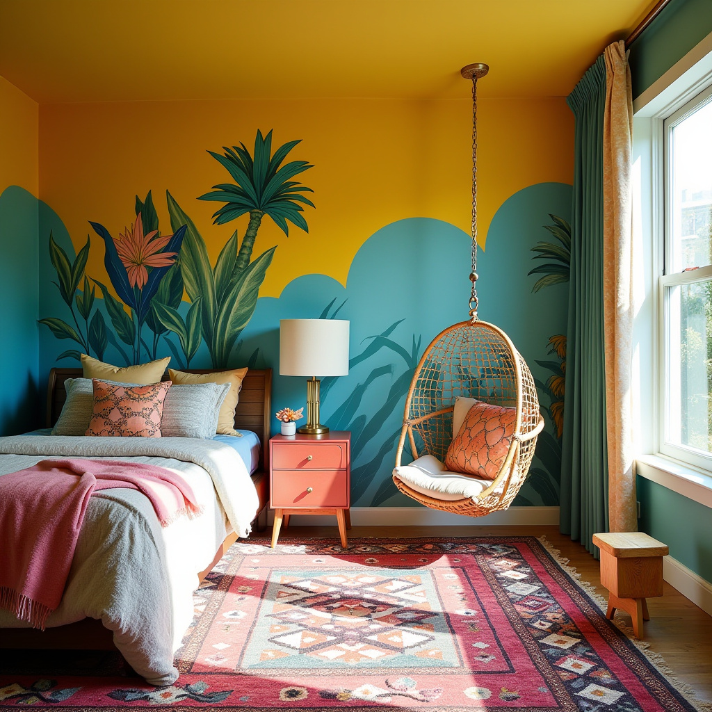 boho teen bedroom 24